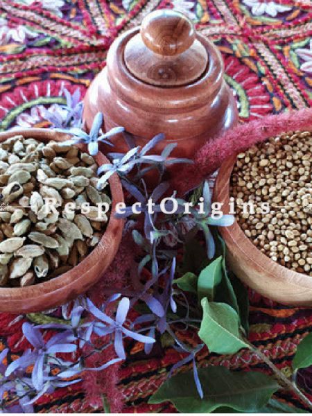 2 Spice Bowls & Canister Set; One of A kind Wood Handcrafted; u602075863_New_db
