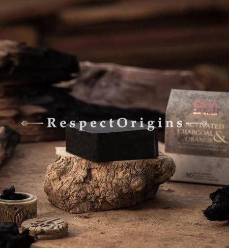 Activated Charcoal And Orange Natural Glycerin Soap, Set of 5, u602075863_New_db. com