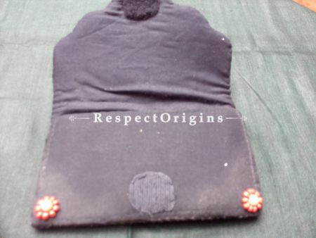 Buy Beaded Ladakhi Clutch; Red & Black at u602075863_New_db.com