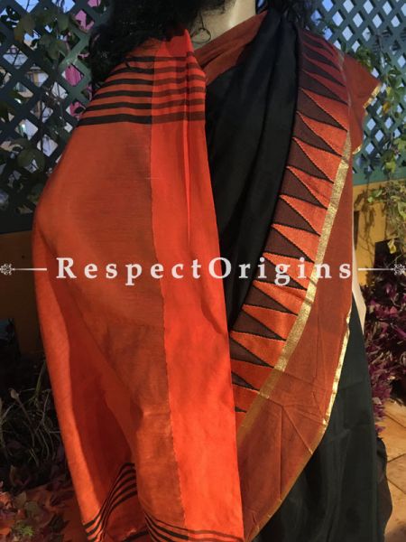 Black; HandLoom Saree; Cotton Silk, u602075863_New_db.com