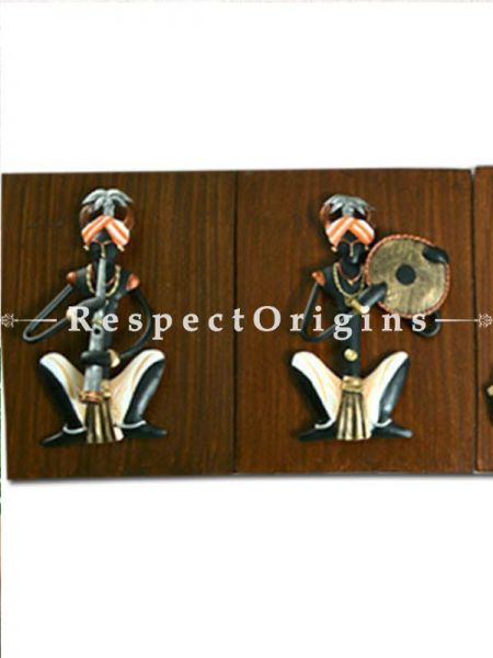 Buy Tribal Wall Art Musicians Wrought Iron, 6x8x2 in At u602075863_New_db.com