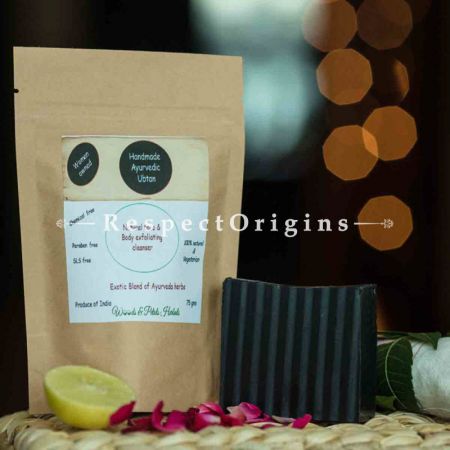 Buy Ayurvedic Handmade Ubtan And Charcoal Soap Combo; 200 Gms; u602075863_New_db. com