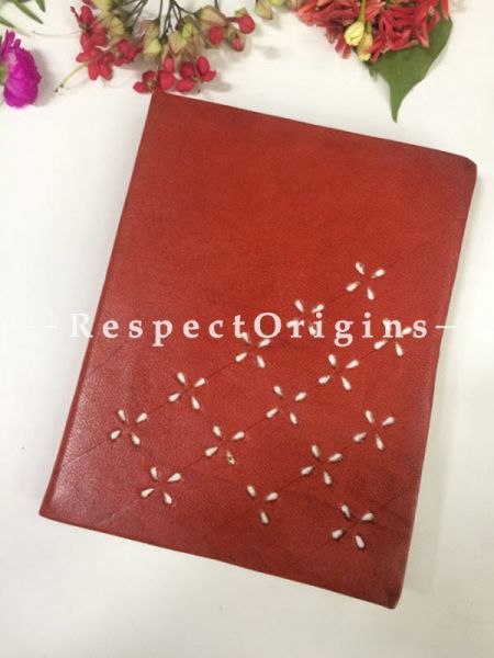 Buy Brown Rajasthani Leather Diary At u602075863_New_db.com