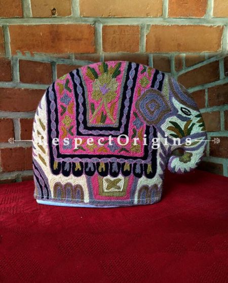 Buy Hand Chain Stitched Kashmiri Ari work Tea Cozy; Baby Elephant at com