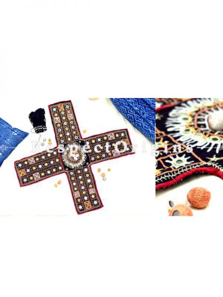 Buy Chopad Handmade With Rabari Embroidery On Naturally Dyed Cotton at u602075863_New_db.com