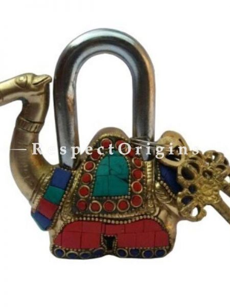 Buy Colored Camel Vintage Design Working Functional Lock with Keys At u602075863_New_db.com