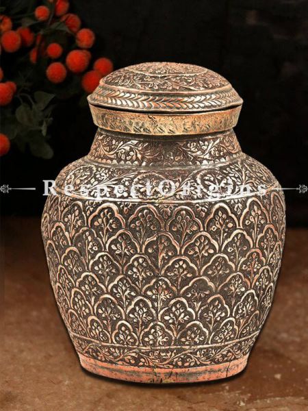 Buy Copper Handmade Spice, Rice or Cookie Jar At u602075863_New_db.com