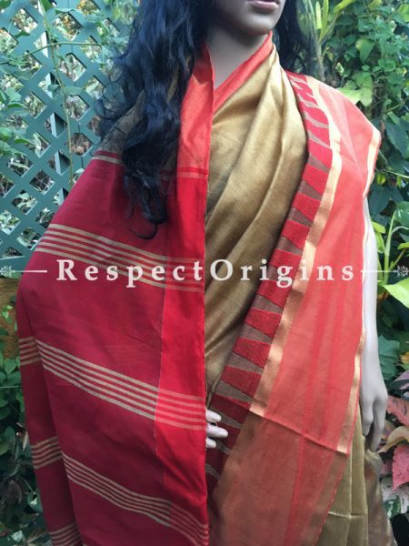 Cream; Cotton Silk; Handloom Saree, u602075863_New_db.com