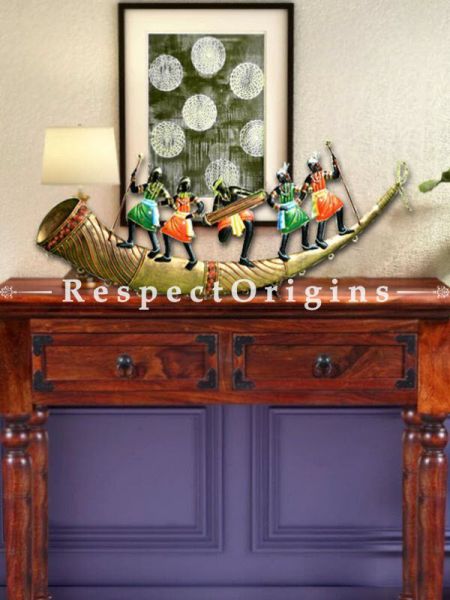 Buy Folk Performers in Wrought Iron, 9x26x1 in At u602075863_New_db.com
