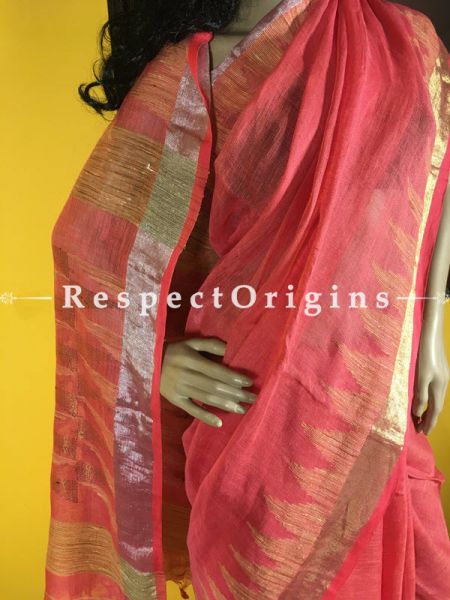 Finely Handloom; Pink; Cotton Silk Saree, u602075863_New_db.com