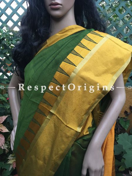 Green; Handloom; Cotton Silk Saree, u602075863_New_db.com