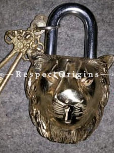 Buy Lion Vintage Design Working Functional Lock with Keys At u602075863_New_db.com