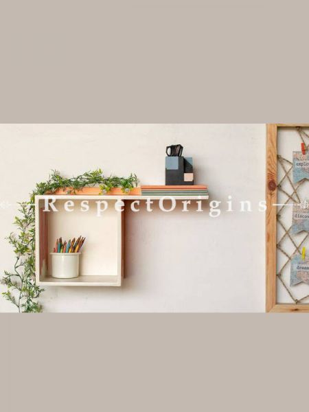 Buy Plywood Dual Wall Shelf At u602075863_New_db.com