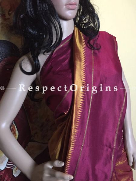 Kanjeevaram Yellow Silk Saree, u602075863_New_db.com