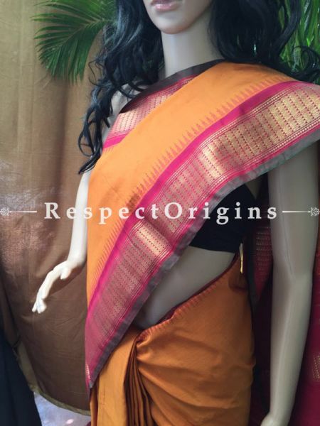 Kanjeevaram Silk Saree Yellow, u602075863_New_db.com