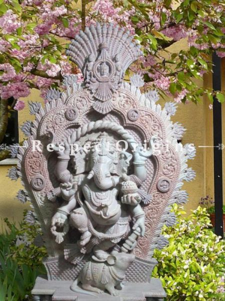 Buy Ganesha - Carved in White Soap Stone |u602075863_New_db