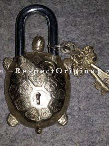 Buy Tortoise Vintage Design Working Functional Lock with Keys At u602075863_New_db.com