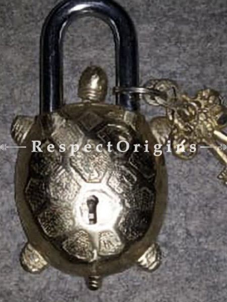 Buy Tortoise Vintage Design Working Functional Lock with Keys At u602075863_New_db.com