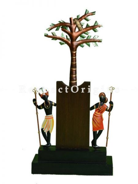 Buy Folk Tribal Art Figurine in Wrought Iron; 14x7x3 in At u602075863_New_db.com