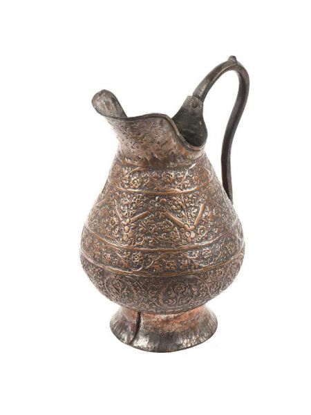 Buy Repousse Copper Water Pitcher Vintage Jug At u602075863_New_db.com