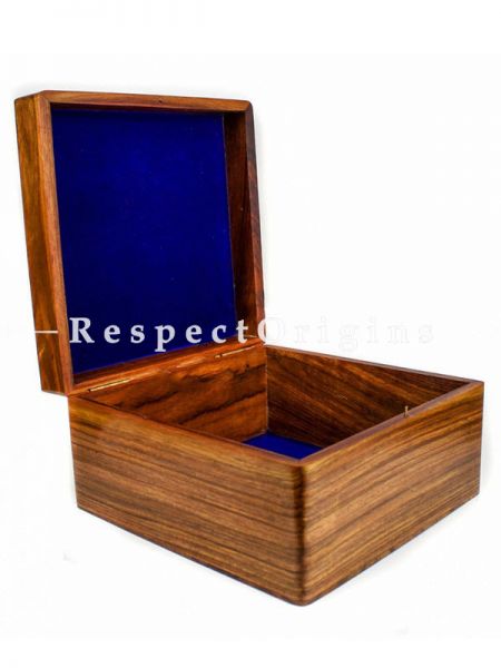 Large Rounded Corners Rosewood Case Box with Brass Artwork On The Top; u602075863_New_db