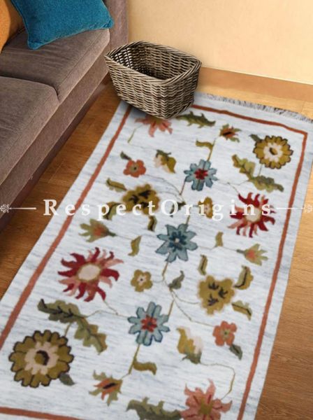 Woollen Hand Knotted Rug