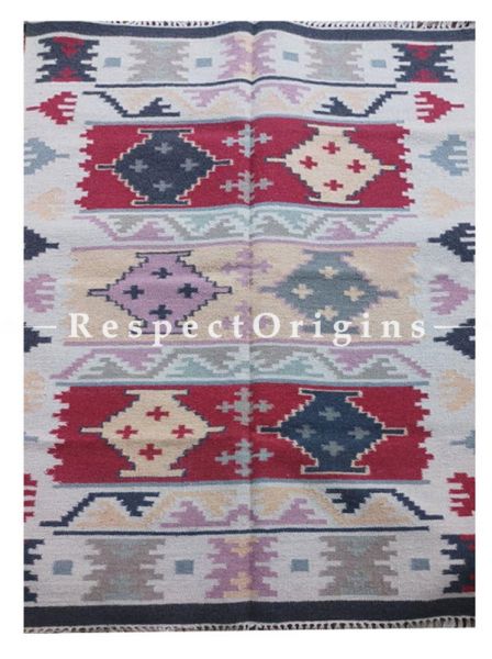 Woollen Hand Knotted Rug