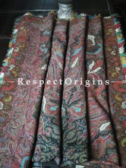 Buy Heirloom Kashmiri Pashmina Jamavaar; A La Parisian Ladies Shawl At com