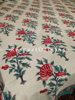 The Happiness Collection! Pure Cotton Bedspreads;105x85 Inches with two Pillow Cases; 28x20 Inches.