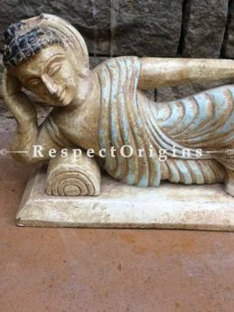 Buy Buddha Statue or Figurine; Tamil Nadu Wood Craft, 7x4x10 in At com