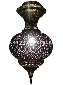 Buy Moroccan-inspired Hanging Lamp; Pendant Lantern At RespectOriigns.com