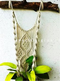 Buy Boho Hanging Plant Holder, Macrame At com