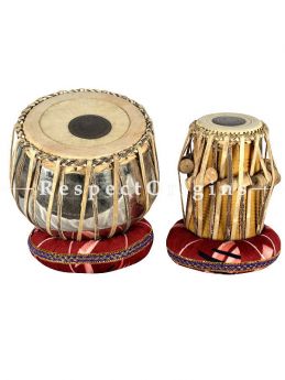Tabla Set; Jack Fruit Wood; Indian Musical Instrument; com