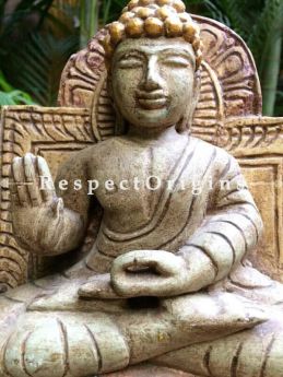 Buy Buddha Statue; Tamil Nadu Wood Craft at com
