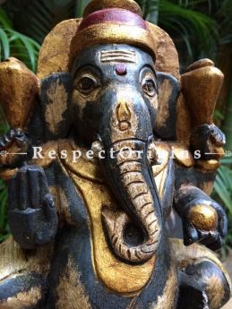 Buy Ganesh Statue; Tamil Nadu Wood Craft at com