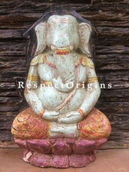 Buy Ganesh Idol; Tamil Nadu Wood Craft at com