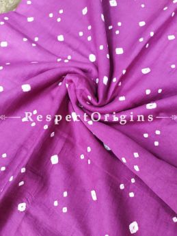 Brilliant Colouful Bhandhej Bandhani Tie Dye Running Cotton Fabric 10 meters.