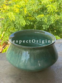 Handmade Khurja Pottery Handi/Earthen Pot for Cooking; u602075863_New_db.com
